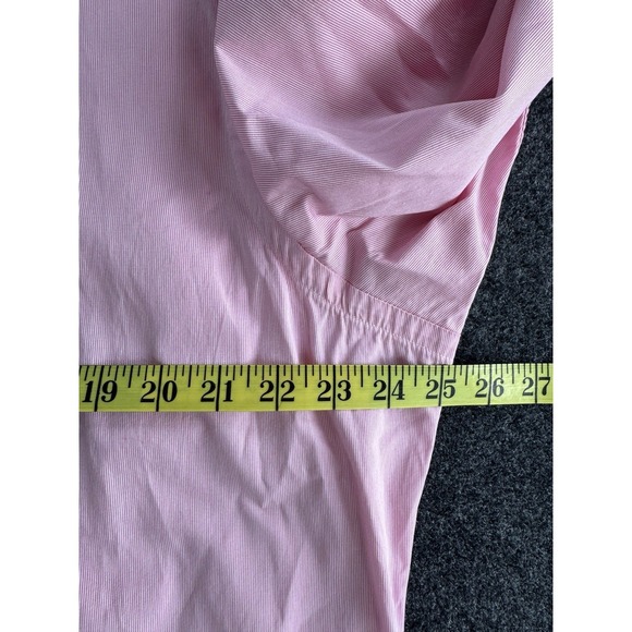 Ralph Lauren Custom Fit Pink Oxford Button Down Shirt Men's 17.5 34/35 - Picture 7 of 8